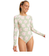【ROXY ロキシー 公式通販】ロキシー（ROXY）Roxy HIBISCUS DAZE ONESIE ウィメンズ ラッシュガード ワンピース