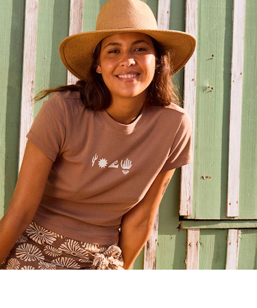 【ROXY ロキシー 公式通販】ロキシー（ROXY）Roxy BEACH LOVE ウィメンズ Tシャツ