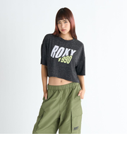 Roxy SILENT VIBES ウィメンズ 半袖Tシャツ フィットネス スポーツ <2025 SPORTS COLLECTION>