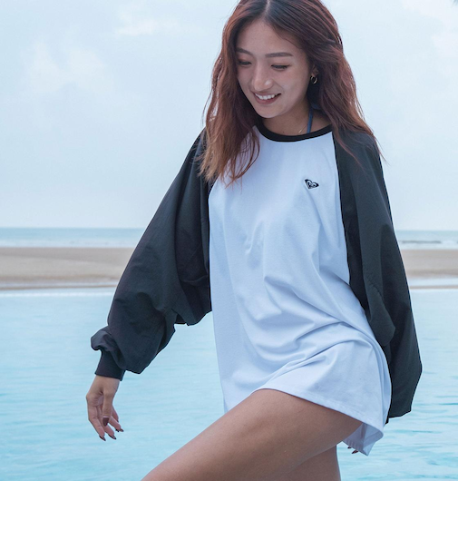 【ROXY ロキシー 公式通販】ロキシー（ROXY）Roxy LA PALMA ウィメンズ ラグランスリーブトップス