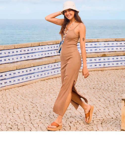 【オンラインストア・直営店限定】Roxy SUGAR SANDS MAXI ウィメンズ キャミソールワンピース
