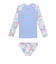 【ROXY ロキシー 公式通販】ロキシー（ROXY）Roxy TROPICAL STORY LS LYCRA SET キッズ タンキニ