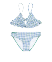 【ROXY ロキシー 公式通販】ロキシー（ROXY）Roxy GINGHAM RG TRI SET キッズ ビキニセット