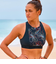 【ROXY ロキシー 公式通販】ロキシー（ROXY）Roxy ROXY ACTIVE CB PT CROP TOP ウィメンズ 水着トップ