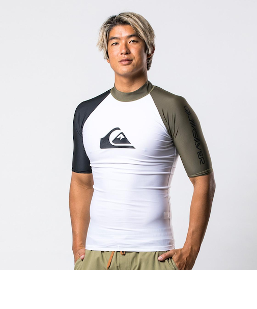 Quiksilver ALL TIME SR メンズ ラッシュガード