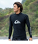Quiksilver ALL TIME LR メンズ ラッシュガード