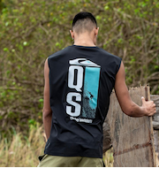 Quiksilver GW QUIK DROP SLY メンズ サーフTシャツ ラッシュガード ノースリーブ タンクトップ