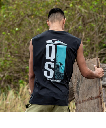 Quiksilver GW QUIK DROP SLY メンズ サーフTシャツ ラッシュガード ノースリーブ タンクトップ