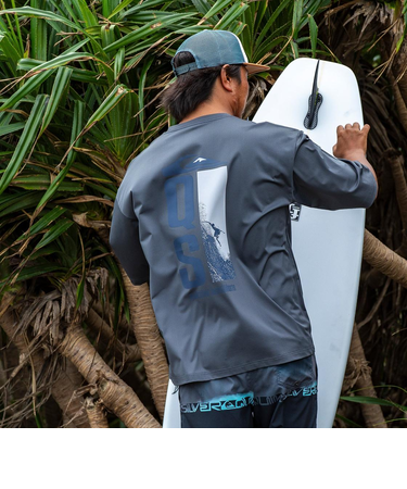 Quiksilver GW QUIK DROP SS メンズ サーフTシャツ ラッシュガード