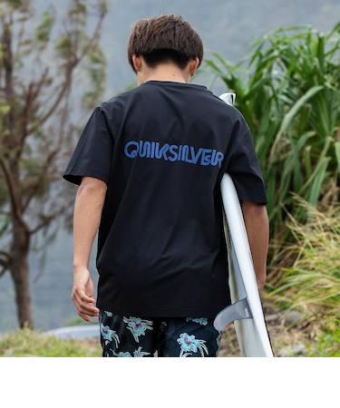 Quiksilver BUBBLE SS メンズ サーフTシャツ ラッシュガード