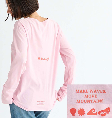 【ROXY ロキシー 公式通販】ロキシー（ROXY）Roxy BEACH FLEX ウィメンズ 長袖Tシャツ ロンT バックプリント