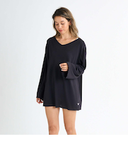 【ROXY ロキシー 公式通販】ロキシー（ROXY）Roxy TIDAL CREST ウィメンズ Vネックトップス