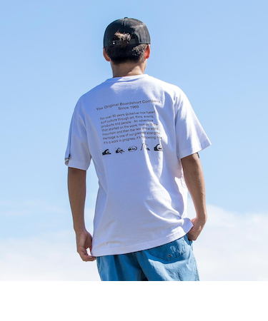 Quiksilver DNA HISTORY PIGMENT ST メンズ Tシャツ