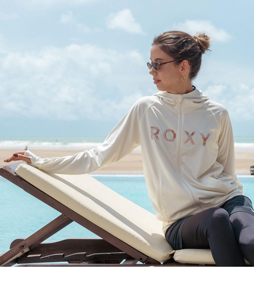 【ROXY ロキシー 公式通販】ロキシー（ROXY）Roxy ARTSY FLORAL LOGO PARKA ウィメンズ ラッシュガード