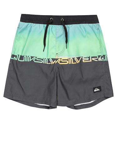 Quiksilver EVERYDAY WORDBLOCK VL YTH14 キッズ ボードショーツ