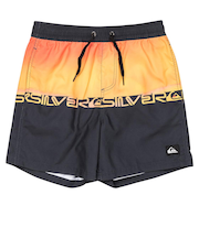 Quiksilver EVERYDAY WORDBLOCK VL YTH14 キッズ ボードショーツ