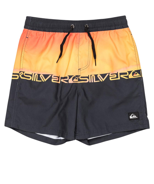 Quiksilver EVERYDAY WORDBLOCK VL YTH14 キッズ ボードショーツ