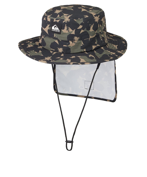 Quiksilver WR UV WATER BEACH HAT PRT メンズ サーフハット
