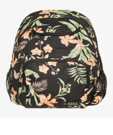 Roxy SHADOW SWELL PRINTED ウィメンズ バックパック BLACK ボタニカル柄 16L