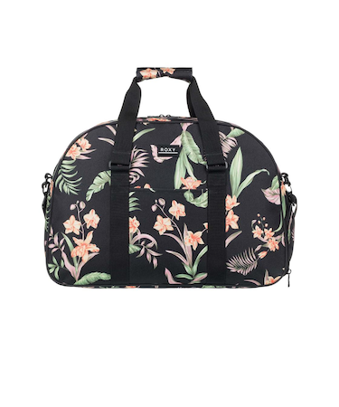 【ROXY ロキシー 公式通販】ロキシー（ROXY）Roxy FEEL HAPPY ウィメンズ ボストンバッグ BLACK ボタニカル柄
