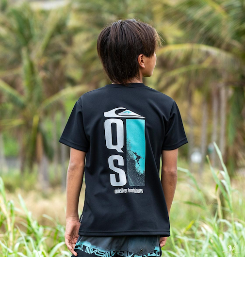 Quiksilver QUIK DROP SS YOUTH キッズ サーフTシャツ ラッシュガード