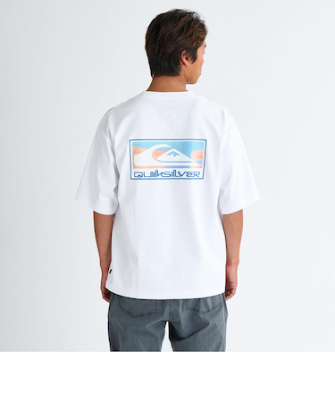 Quiksilver GRADIENT BOX ST メンズ Tシャツ