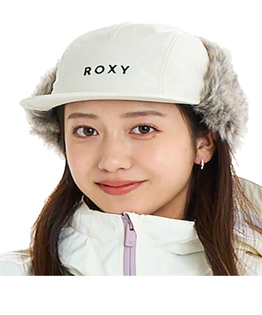 ROXY ウィメンズ ROXY SNOWY HAT パイロットハット フリースライナー付き 保湿【25-26SNOWモデル】