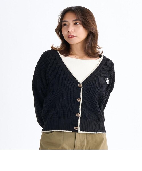 Roxy HORIZON CARDIGAN ウィメンズ ドロップショルダーカーディガン