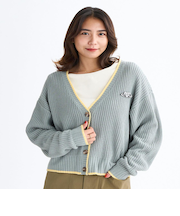 Roxy HORIZON CARDIGAN ウィメンズ ドロップショルダーカーディガン ミドルゲージ <2025FW HEART WAVE>