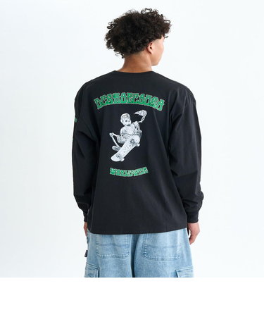 【DC ディーシー公式通販】ディーシー (DC SHOES)DC Shoes 25 SKATE SKULL LS 長袖Tシャツ メンズ