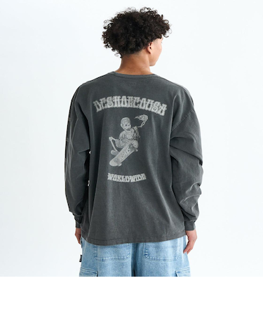 【DC ディーシー公式通販】ディーシー (DC SHOES)DC Shoes 25 SKATE SKULL LS 長袖Tシャツ メンズ