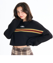 Roxy HORIZON SWEATER ウィメンズ ドロップショルダーセーター ワイドシルエット <2025FW HEART WAVE>