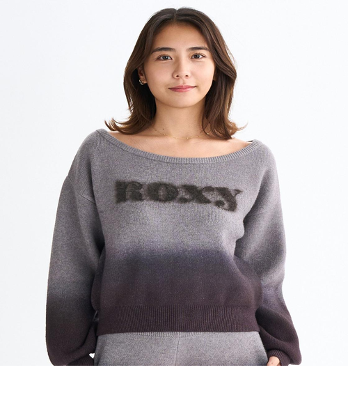 トップス hope Roxy MAGIC HOUR TOPS ウィメンズ ニットトップス グラデーション