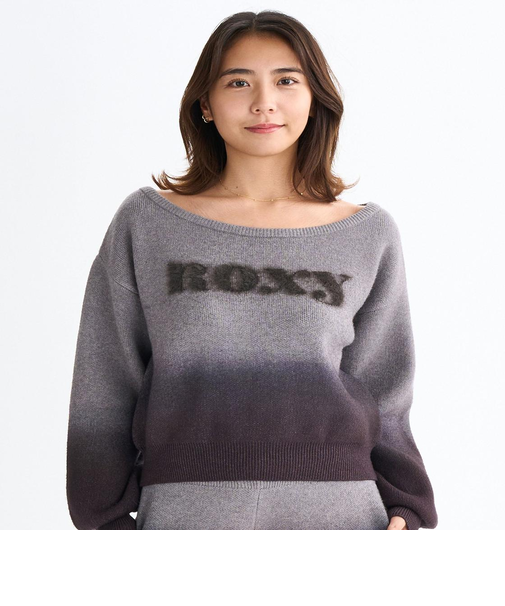Roxy MAGIC HOUR TOPS ウィメンズ ニットトップス グラデーション <2025FW HEART WAVE>
