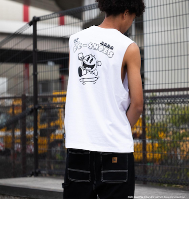 【OUTLET】【DC SHOES | PAC-MAN】DC Shoes 25 PM PLAYTIME SL メンズ ノースリーブシャツ