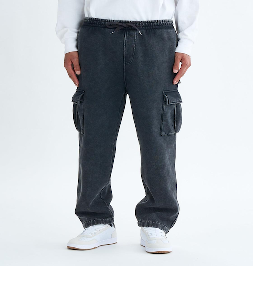 DC Shoes 25 HIDDEN FLEECE CARGO PANT フリースカーゴパンツ 裏起毛 メンズ