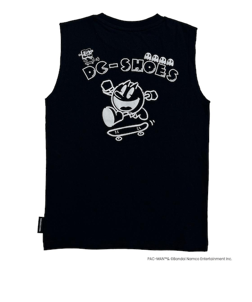 【OUTLET】【DC SHOES | PAC-MAN】DC Shoes 25 KD PM PLAYTIME SL キッズ ノースリーブシャツ