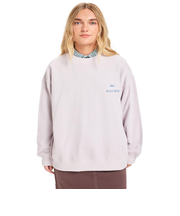 Quiksilver 【オンラインストア・直営店限定】 STANDARD CREW プルオーバー 裏起毛 ウィメンズ