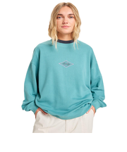 Quiksilver 【オンラインストア・直営店限定】 STANDARD CREW プルオーバー 裏起毛 ウィメンズ