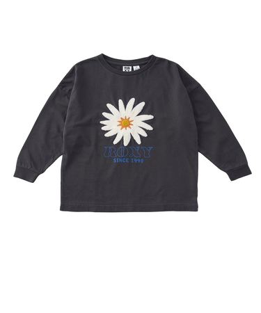 【ROXY ロキシー 公式通販】ロキシー（ROXY）Roxy MINI BELLIS S/STEE キッズ フラワーモチーフ 長袖Tシャツ 袖口リブ仕様