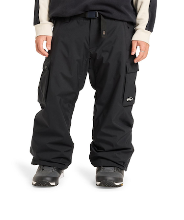 QUIKSILVER メンズ SNOW DOWN CARGO PT スノーパンツ 【25-26SNOWモデル】