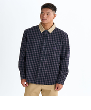 Quiksilver MERCURY SANDSTROKES フランネルシャツ メンズ