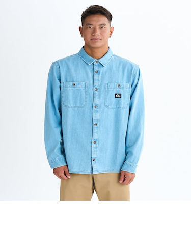 Quiksilver BOZEMAN DENIM LS SHIRT シャツ メンズ