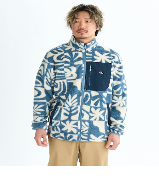 Quiksilver CLEAN COAST FZ ジャケット アウター フリース メンズ