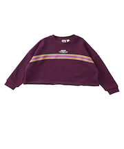 【ROXY ロキシー 公式通販】ロキシー（ROXY）Roxy MINI HORIZON キッズ ドロップショルダートップス 丈短め