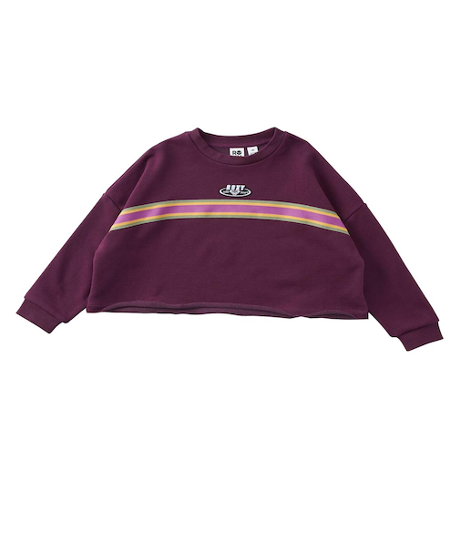 【ROXY ロキシー 公式通販】ロキシー（ROXY）Roxy MINI HORIZON キッズ ドロップショルダートップス 丈短め