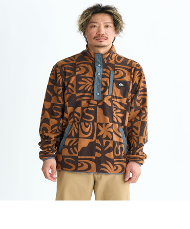 Quiksilver NO DESTINATION HS ハーフジップ メンズ
