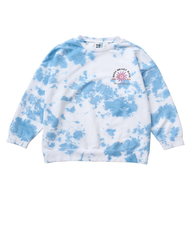 【ROXY ロキシー 公式通販】ロキシー（ROXY）Roxy MINI SUN AND SURF L/S TEE キッズ タイダイ長袖Tシャツ