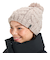 ROXY ウィメンズ WINTER BEANIE ケーブル編みビーニー ポンポン 【25-26SNOWモデル】