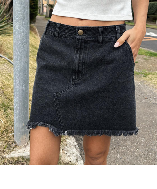 【OUTLET】Roxy ESCAPE ウィメンズ ミニスカート デニムスカート <2025 DENIM COLLECTION>